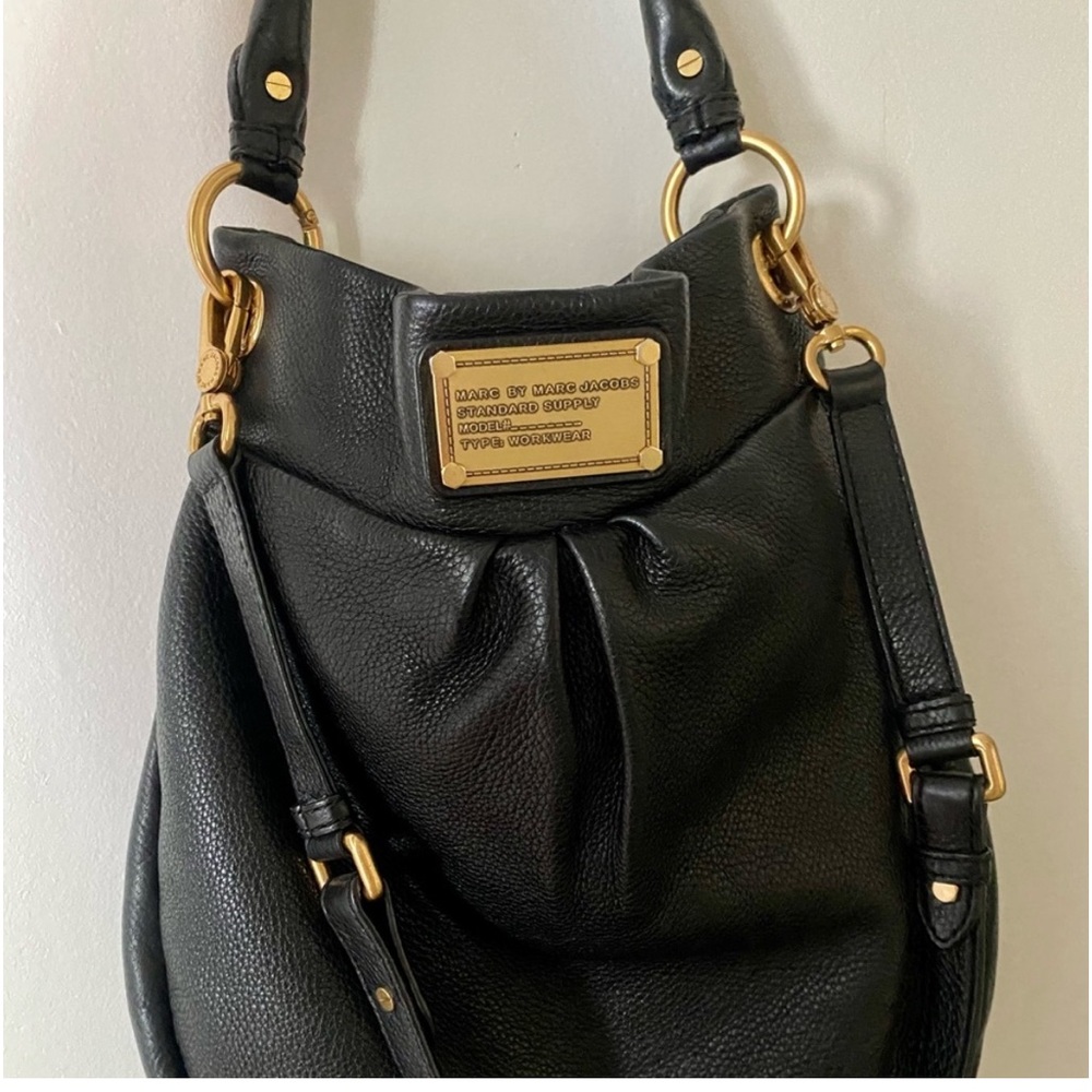 Marc by Marc Jacobs black hobo bag